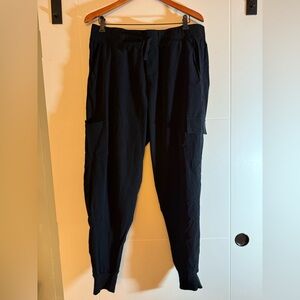 White Birch Black Jogger